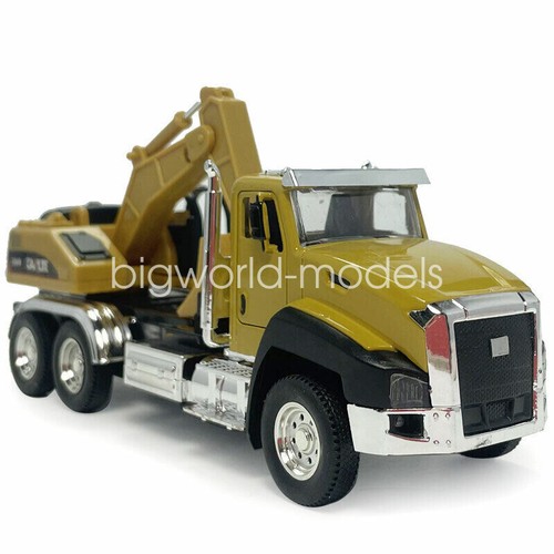 1:50 Excavator Truck Toy Construction Vehicle Diecast Kids Toys Gift for Boys - Picture 6 of 24