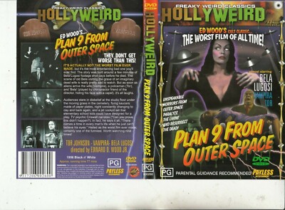Plan 9 From Outer Space-1959-Freaky Weird Classics-Hollyweird-Movie FWC-H-DVD