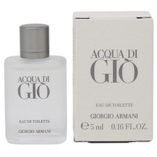 GIORGIO ARMANI ACQUA DI GIO EDT 5ml .16fl oz COLOGNE MINI NEW IN BOX