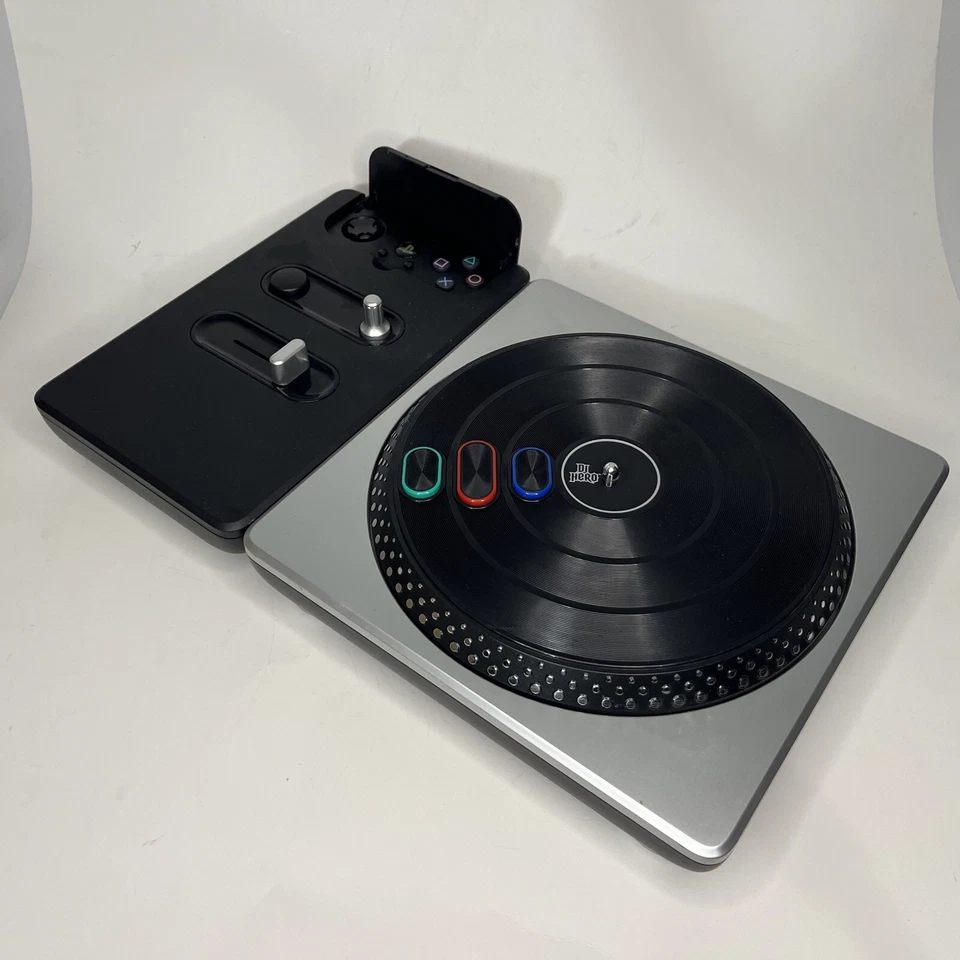 DJ Hero Wireless Turntable Controller for Sony PlayStation 2 3 PS2 PS3 - Image 2 of 4