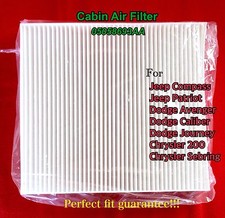 C25869 Cabin Air Filter For 2007 -16 Compass Patriot Caliber Avenger Sebring 200