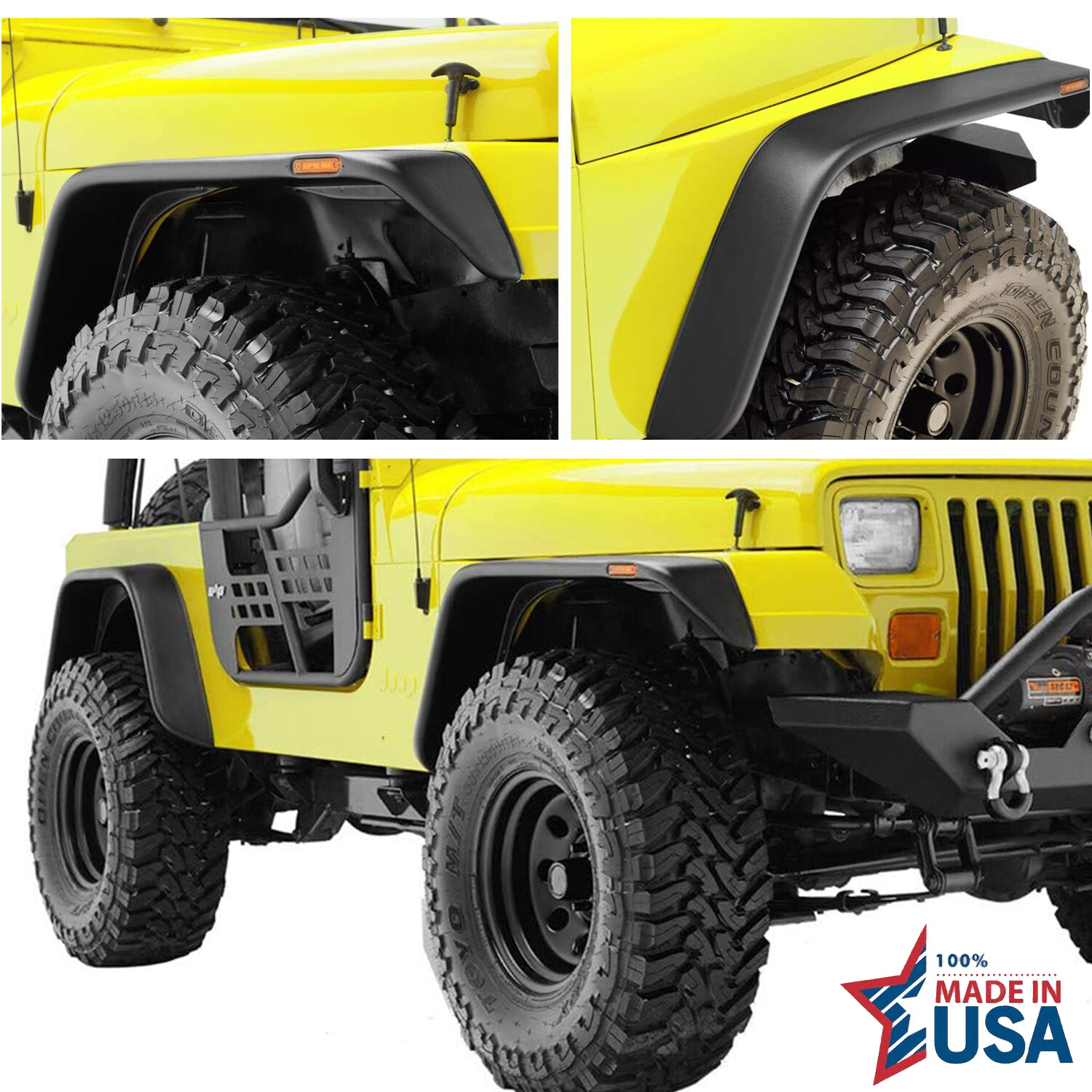 Total 31+ imagen 92 jeep wrangler fender flares Thptnganamst.edu.vn