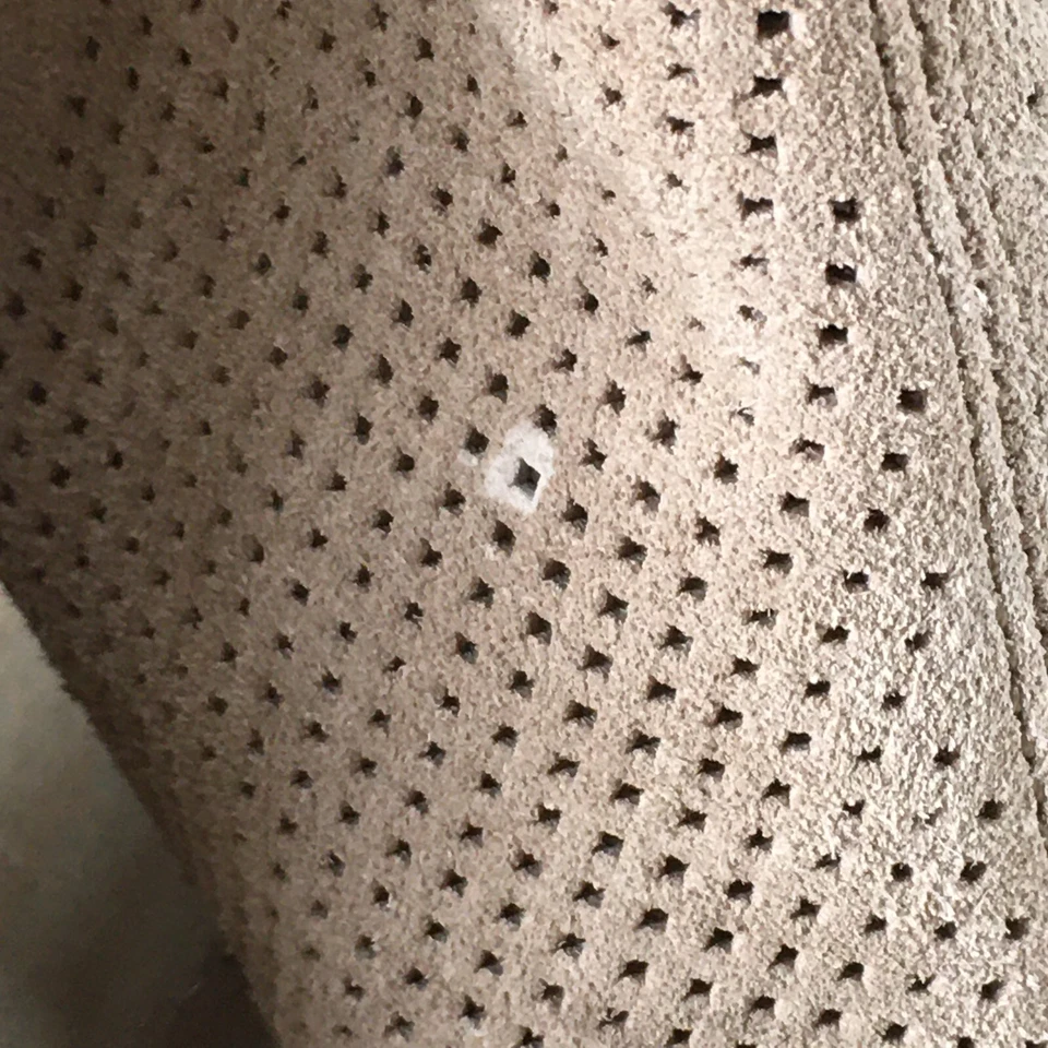 Toms Botas Mujer 8 Mallorca Perforadas Punta abierta Botín Marrón Gamuza Tacones Foto 4 de 4