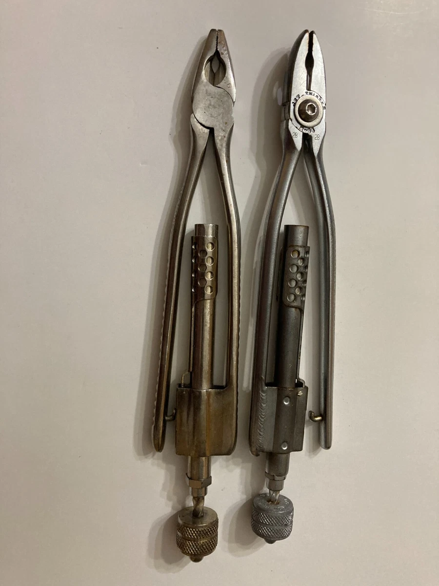 Lot Of 2 Jet Twister Safety Wire Aerospace Pliers Orthopedic Instrument M-84