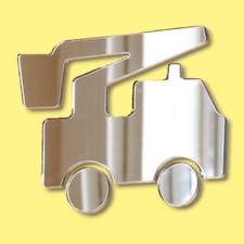 Cherry Picker Shaped Acrylic Mirrors - Various Sizes