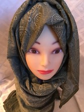 Women Hijab, Headscarf, Head Scarf with Lace hijab/scarf
