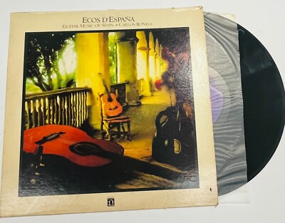 CARLOS BONELL: Ecos d'Espana-Guitar Music of Spain-NM1980LP EXCELLENT