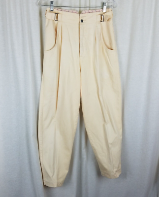 Vintage Dockers Buckle Pleated Tapered High Waist Pants Slacks