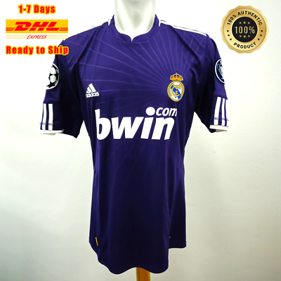 Real Madrid 2010 2011 Third Kit Original P95678 MEDIUM Purple