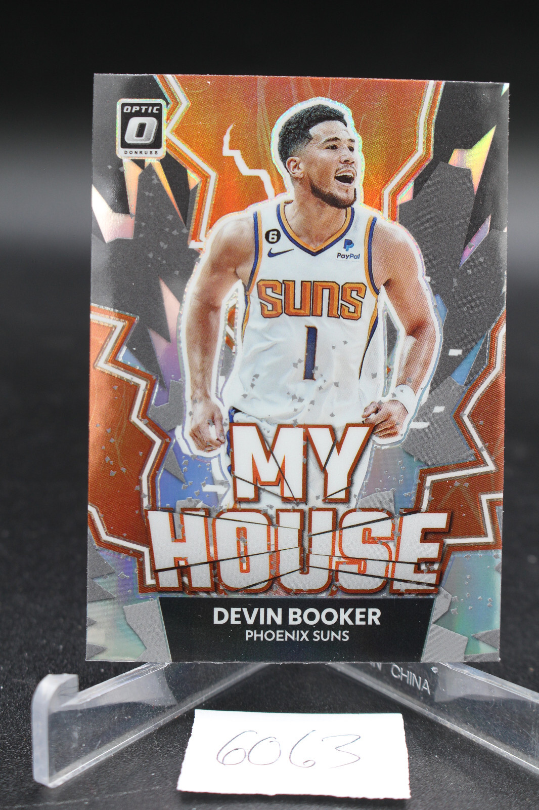 Devin Booker - 2022-23 Panini Donruss Optic - My House #14 Silver Holo Prizm