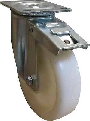 MARKENLOS Schwerlastrollen Transportrollen Polyamidrad ø80 bis 250mm Lenkrollen Kugellager