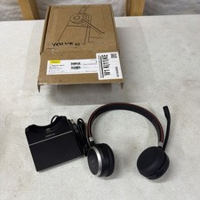 Jabra Evolve 65 MS 6599-823-399 Stereo Wireless Headset  Charging NO USB 