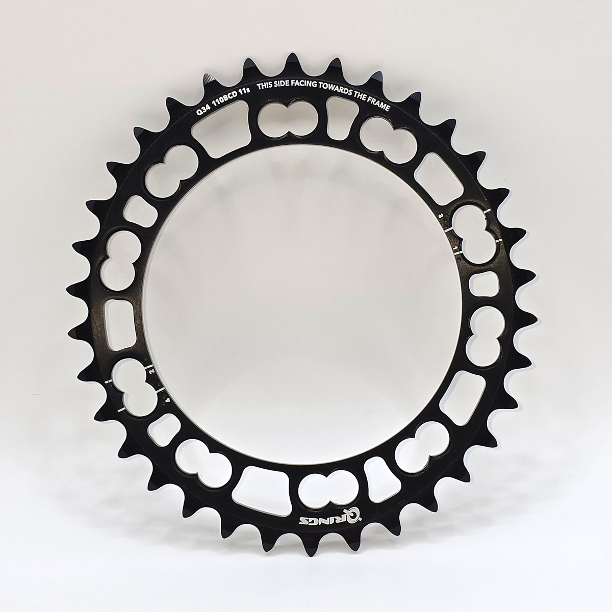 Rotor Q-ring 110 X 5 BCD Five Oval Position Chainring 34t Inner 