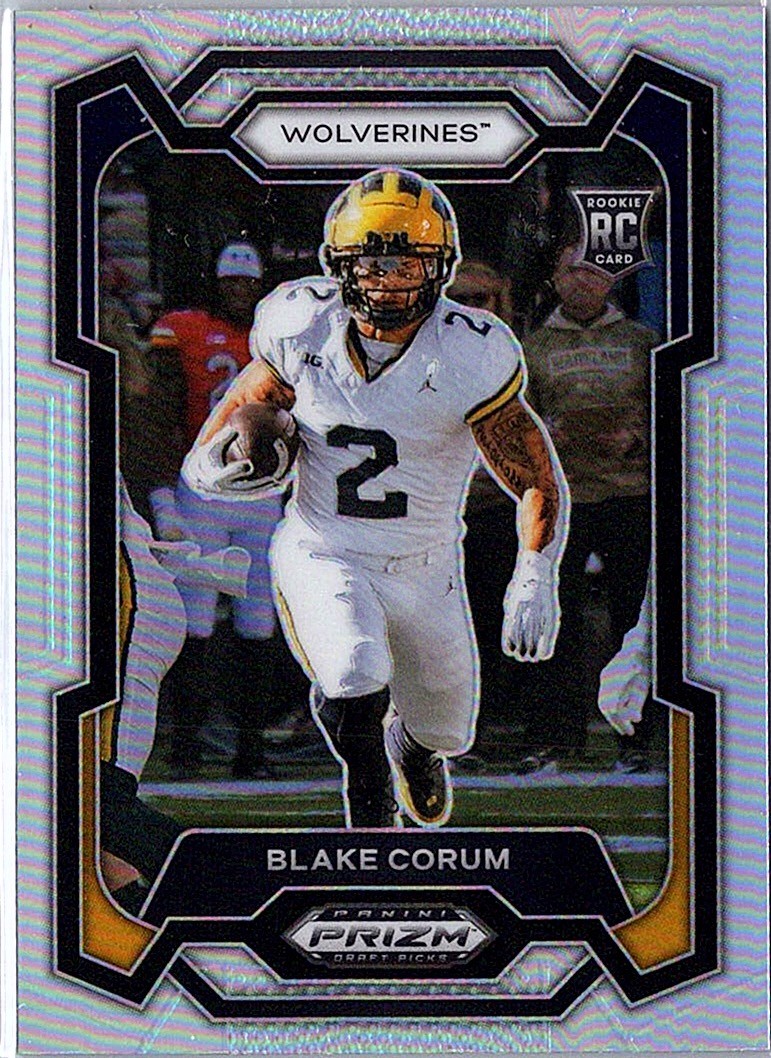 2024 Panini Prizm Draft Picks #128 Blake Corum Silver