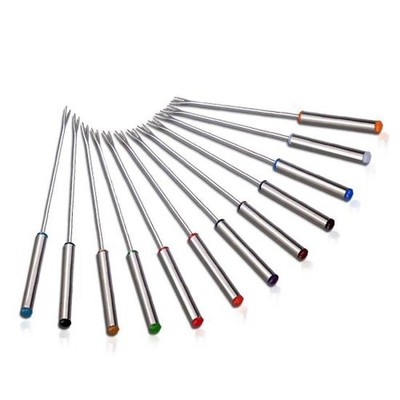NutriChef Fondue Forks - Fondue Dipping Fork Skewers (12 pcs.)