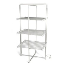 Stendino / Stendibiancheria Elettrico Pieghevole a 3 Ripiani