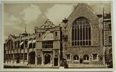 Alte Postkarte von Trinity Guildhall, King's Lynn, 1954