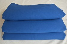 100 Cotton Royal Blue Solid Plain Fabric 15 Yard NO TARRIF CHARGES 100 ZK 76