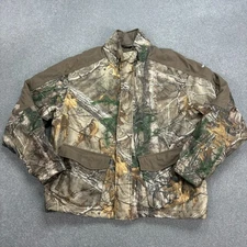 RealTree Jacket Adult Medium Brown Workwear Camo Hunting Insulated Coat Men