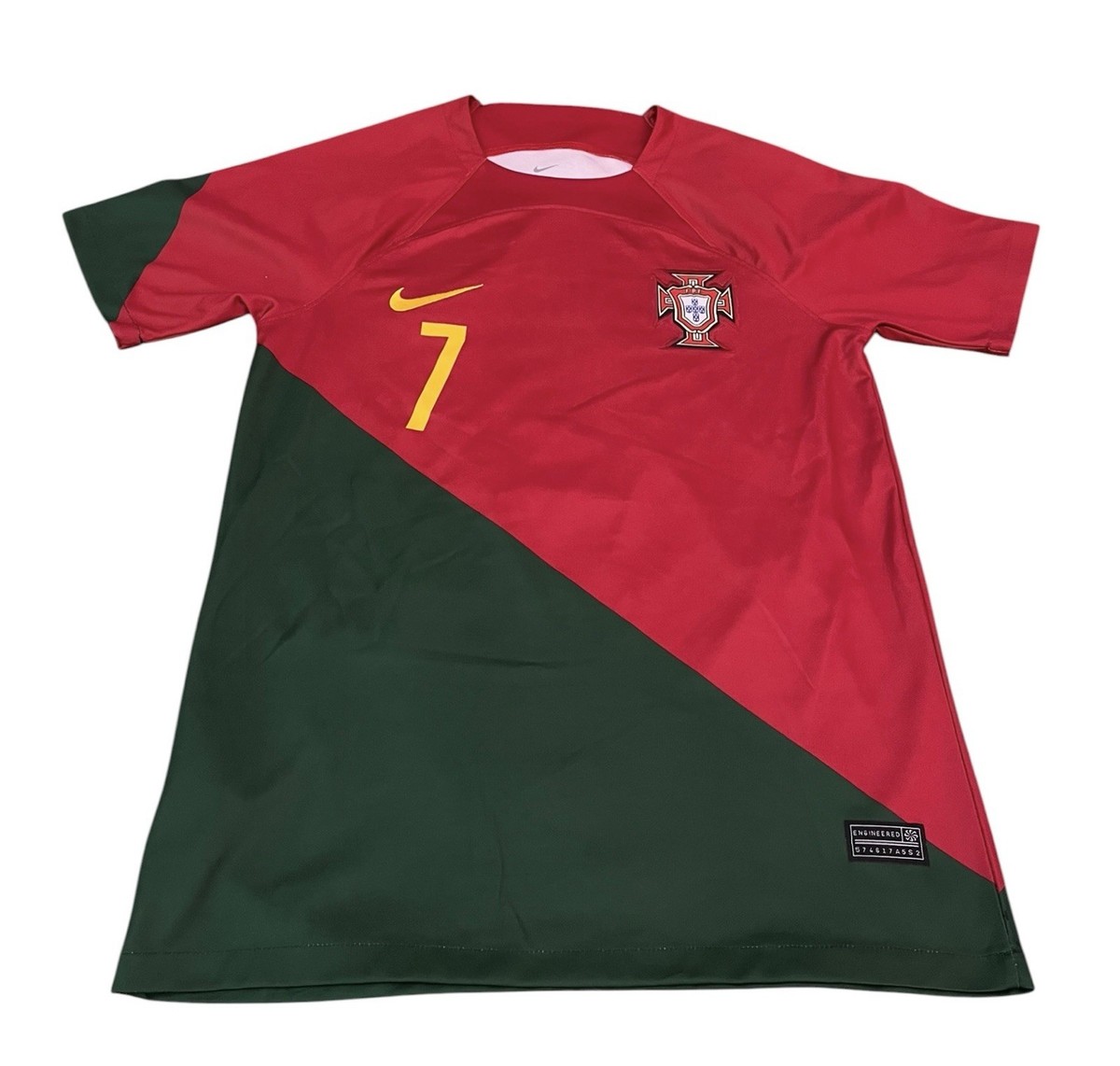 Cristiano Ronaldo #7 Jersey Portugal 2022 World Cup Soccer Small