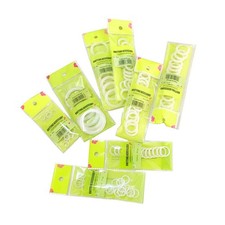 Plastic DIY Crochet Ring Plastic Craft Accessories Multiple Quantities