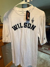 FISLL WNBA Las Vegas Aces Wilson #22 White T-Shirt Size S/M Basketball