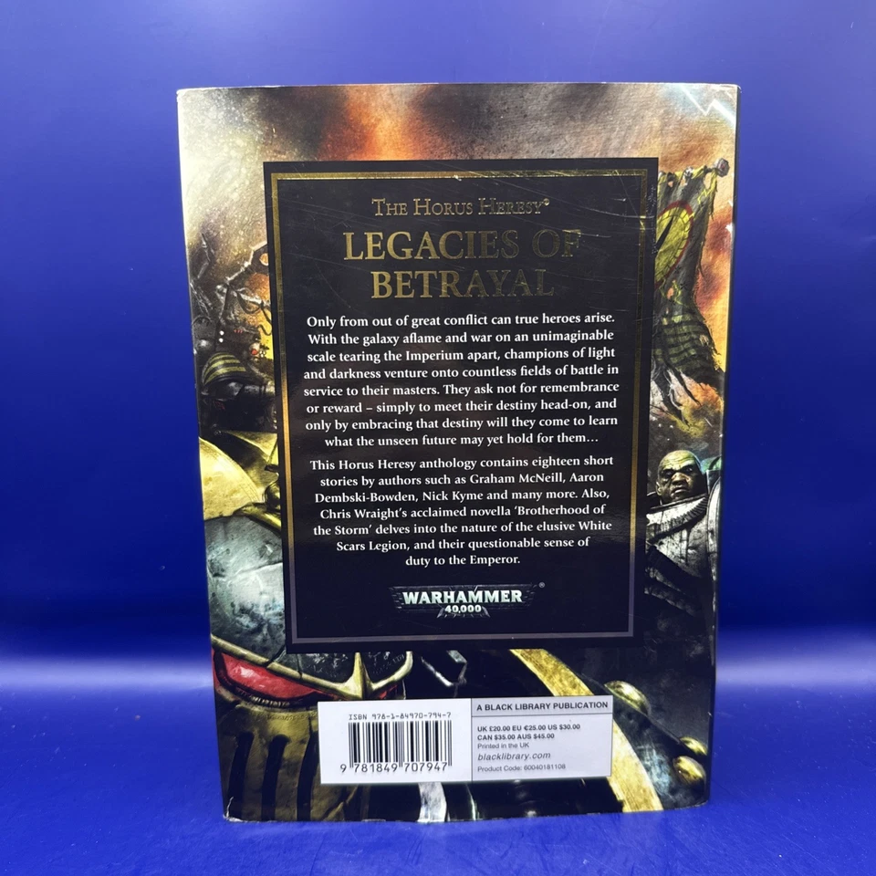Legacies Of Betrayal | Let The Galaxy Burn | Horus Heresy | Hardback | - Image 2 of 4