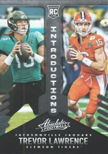 2021 Absolute Football Trading Cards Introductions Insert: Pick From List