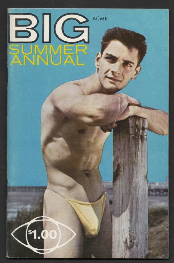 Vintage 1963 BIG ANNUAL Gay Digest Mag JIM STRYKER Champion Rare HIGH GRADE