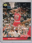 1992-93 UD Upper Deck basketball Michael Jordan Game Faces card CHICAGO BULLS