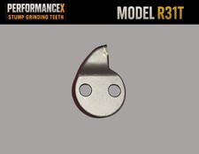 Model R31T Stump Grinder Tooth Aftermarket - Fits Rayco Super Teeth 3144T
