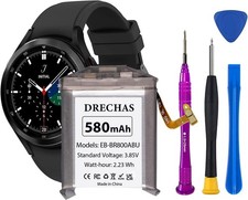 580mAh Battery for Samsung Gear S4 EB BR800ABU 46mm for 42mm Upgraded High
