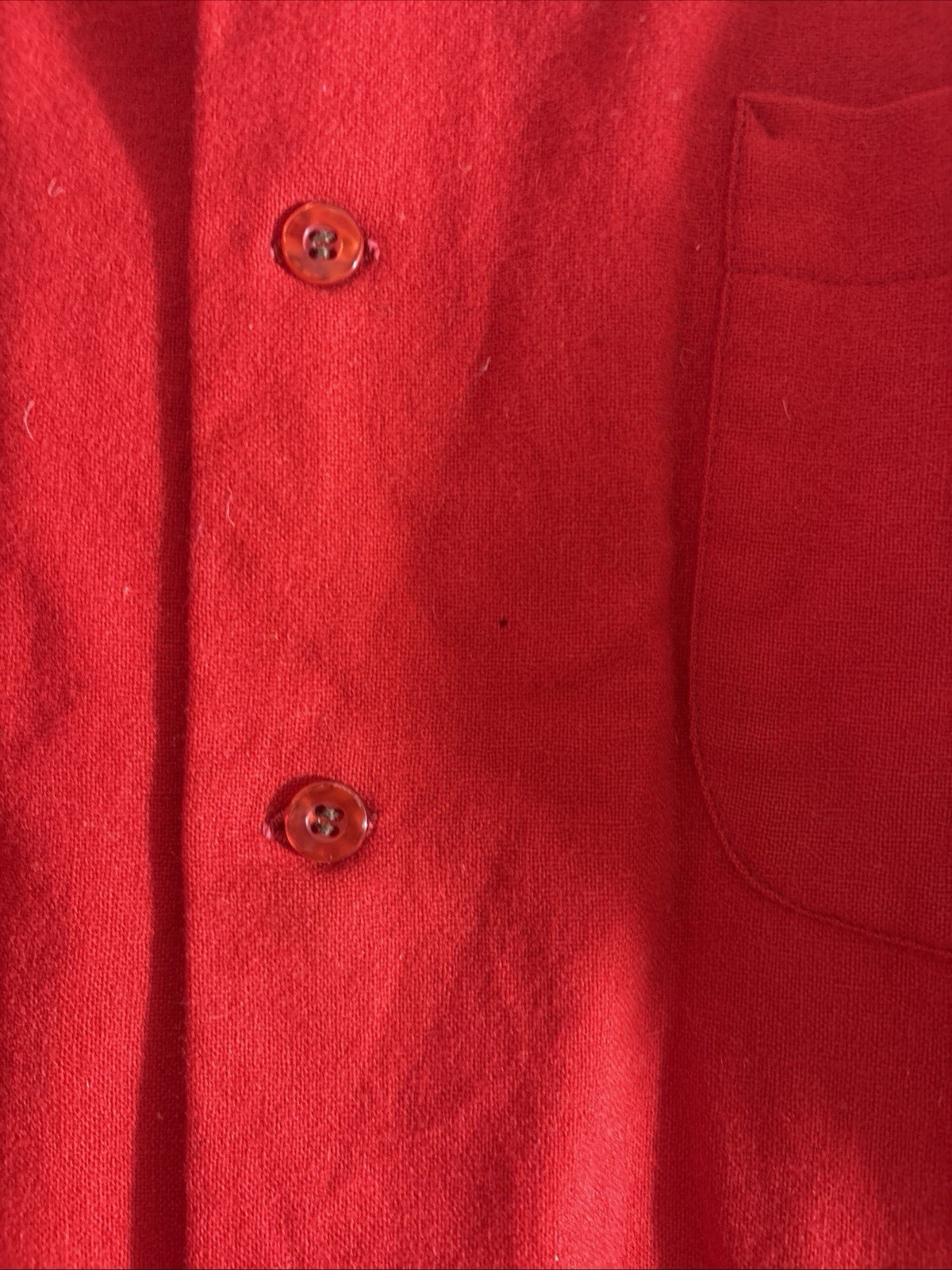 MEN'S PENDLETON 100% Virgin WOOL  loop button XL … - image 3