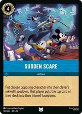 Disney Lorcana Whispers in the Well Uncommon Non Foil - 164 Sudden Scare