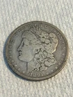 1891 o Morgan Silver dollar VF