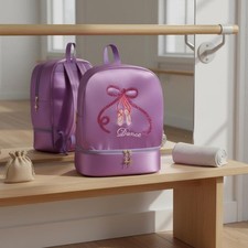 Tanzrucksack mit Schuhfach wasserabweisend Balletttasche gro&szlig;es