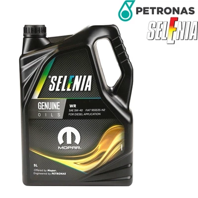 5L Huile Moteur Petronas Selenia 5W40 WR Wide Range Mopar Fiat 9.55535-N2 - Photo 1/4