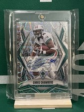 2025 Panini Phoenix Chris Chambers #55 Autographed Serial Numbered Dolphins Card