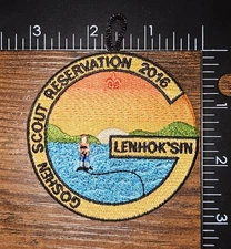 Goshen Scout Reservation 2016 Lenhoksin High Adventure Camp NCAC BSA Patch