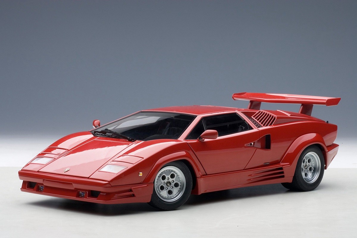 ミニカー 1/18 autoart Lamborghini countach 25th 1/18 AUTOart Signature LAMBORGHINI COUNTACH25th ANNIVERSARY
