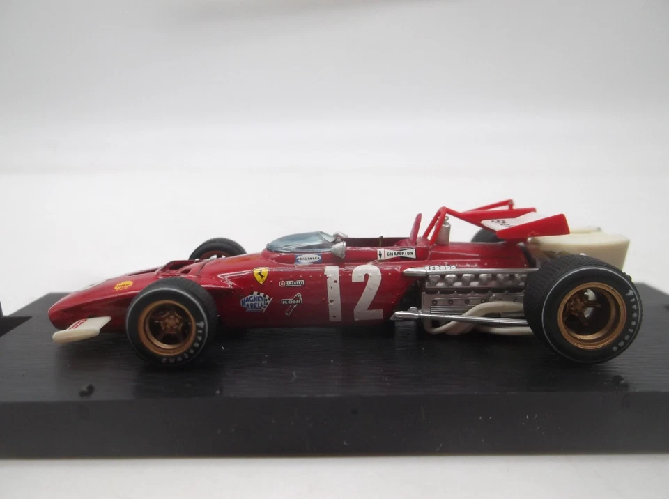 1/43 Winner GP d'Autriche Österreichring 1970 Ferrari 312 B #12 Jacky Ickx BRUMM - Photo 3/4