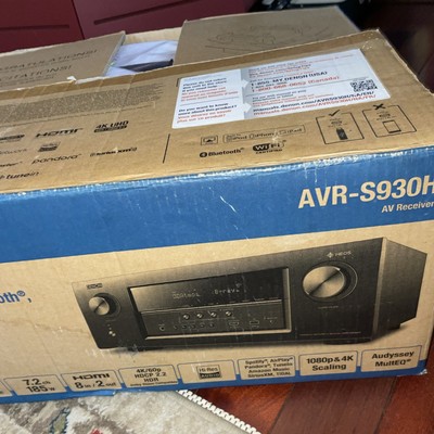 Denon AVR-S930H 7.2 Channel Full 4K Ultra HD AV Receiver New Open Box