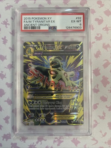 M Tyranitar-EX graded PSA 6 for sale on eBay