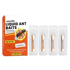 4 x 10ml Ant Stations Pet Safe Bait Stations to Reduce and Remove Colonies