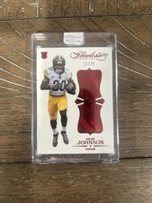 2025 Panini Flawless Kaleb Johnson Rookie Ruby Gem Steelers Sealed #/25