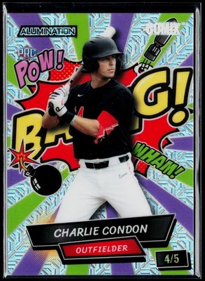 2024 Wild Card Alumination Just The Hits - Comix /5 #AC-CC Charlie Condon