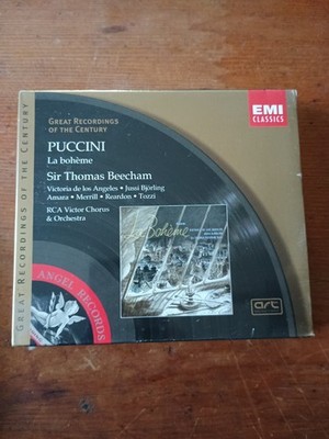 Puccini La Boheme EMI Classics SEALED CD  RCA Victor Chorus & Orchestra Beecham