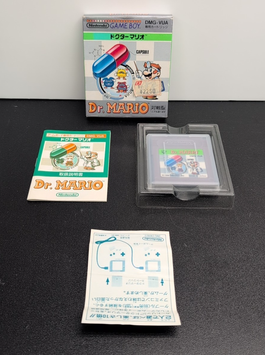 Nintendo Game Boy Dr. Mario Complete In Box CIB Japan Version! | eBay