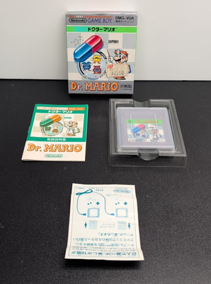 希少 任天堂　ゲームボーイ ソフト DR.MARIO ドクターマリオ 海外版 Nintendo Game Boy Dr. Mario Complete In Box CIB Japan Version! | eBay