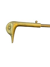 1970 s Solid Brass Duck Head Shoehorn